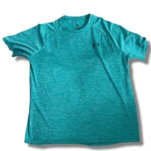 Under Armour HeatGear Tee – Size L | Moisture-Wicking | Athletic Fit |